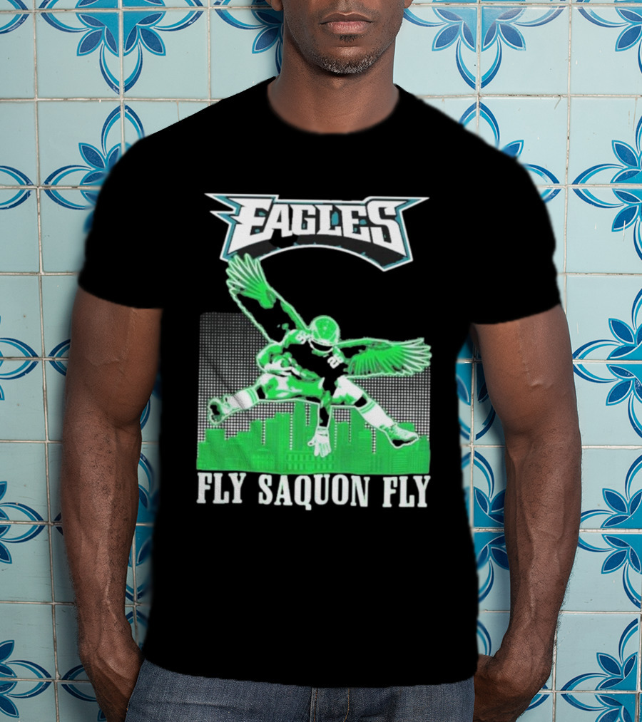 Eagles Fly Saquon Fly T-Shirt