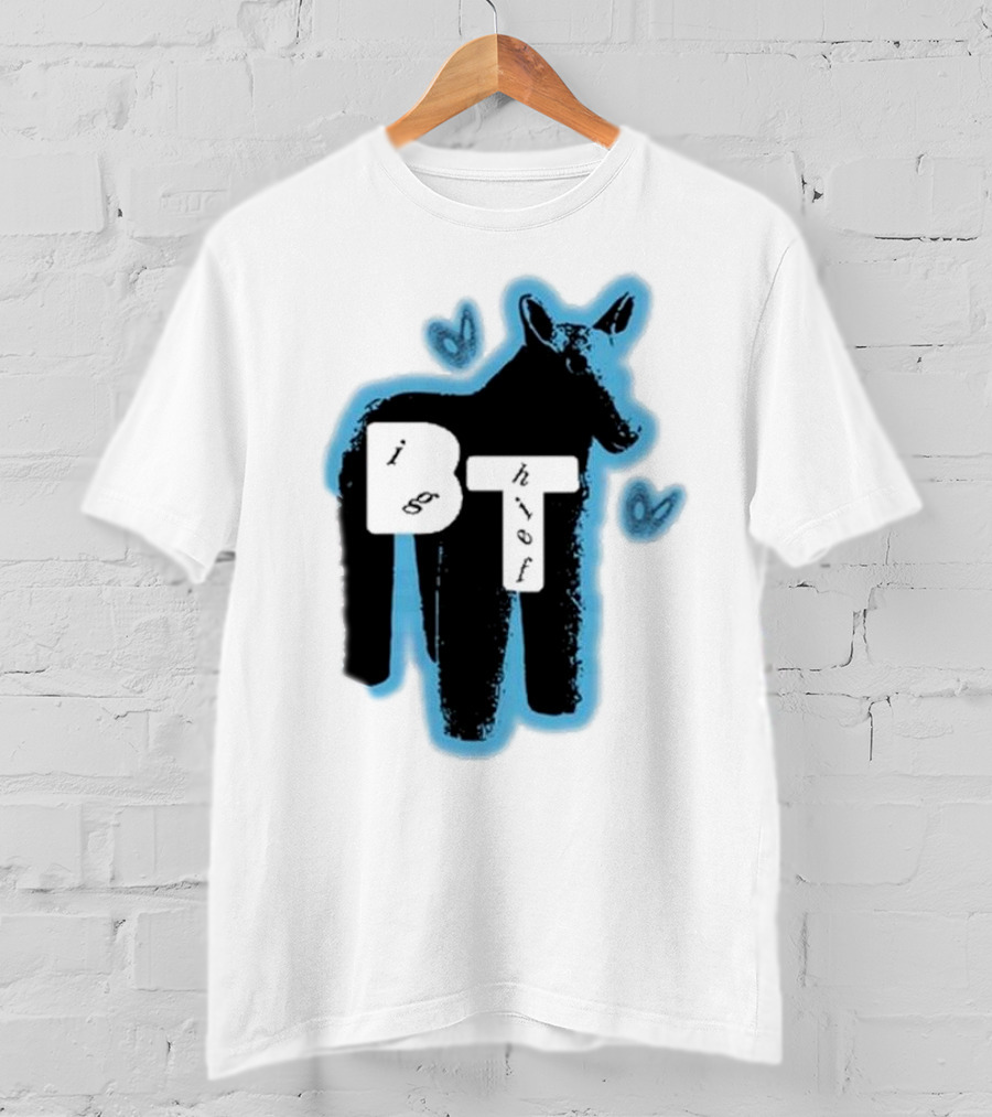 Big Thief BT Creature With Hearts T-Shirt