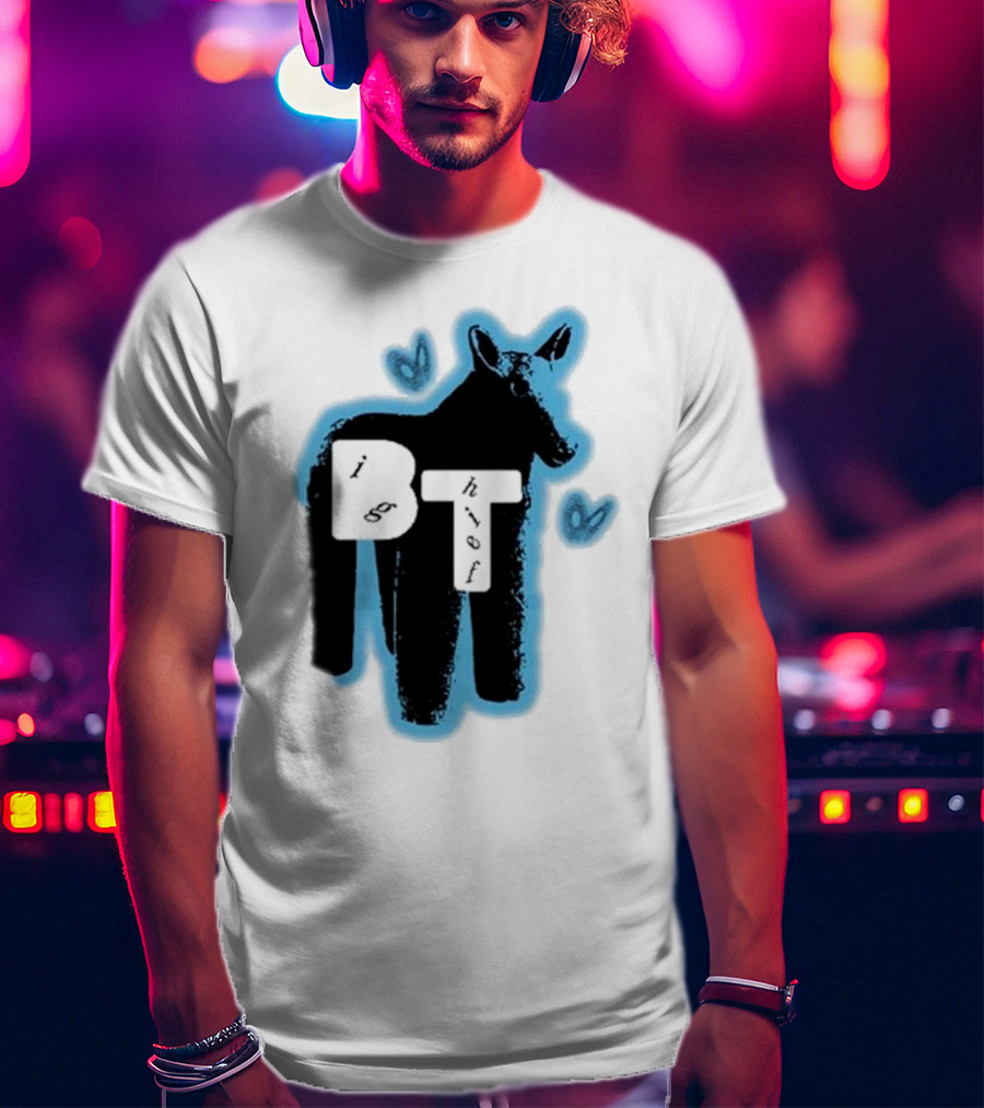 Big Thief BT Creature With Hearts T-Shirt
