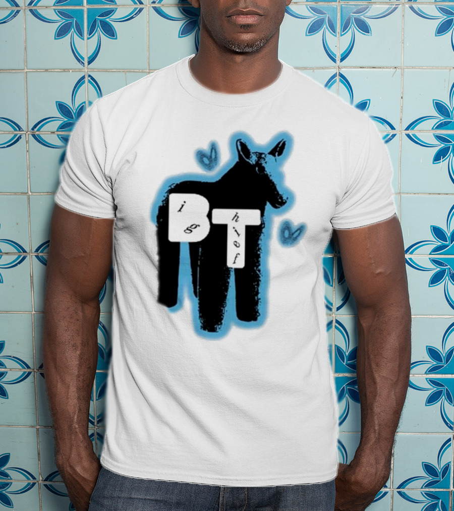Big Thief BT Creature With Hearts T-Shirt
