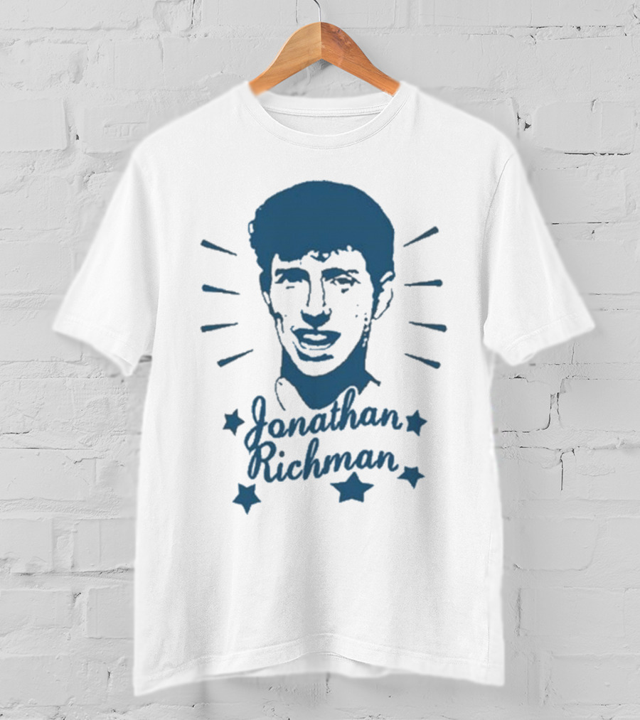 Jonathan Richman Surrounded By Stars And Radiating Light T-Shirt