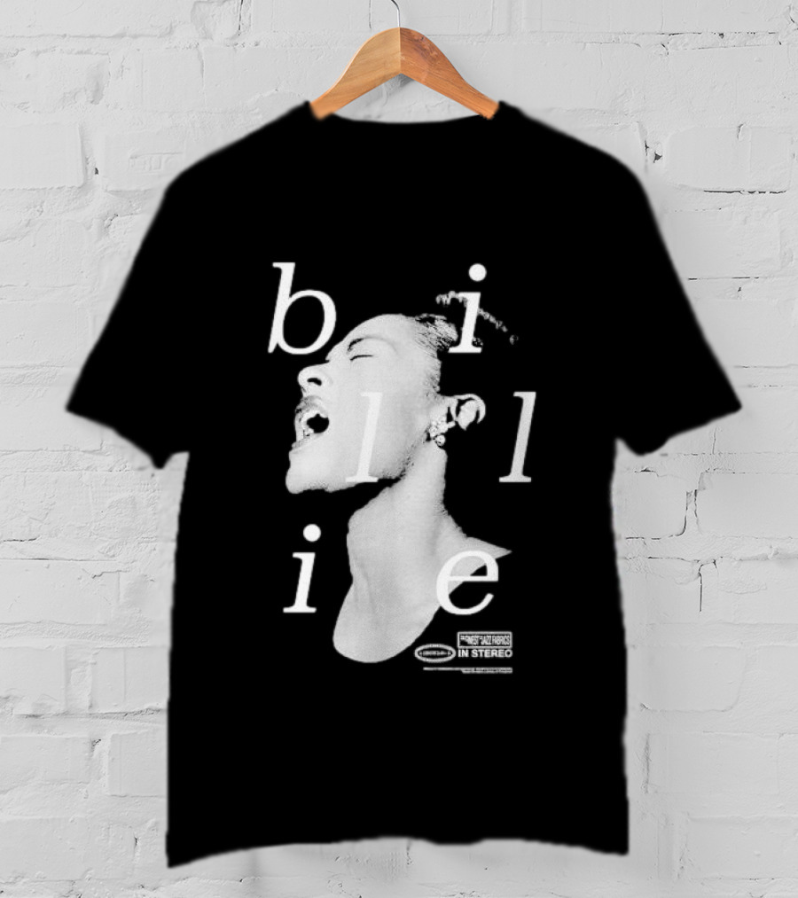 Billie Holiday Cafe Society Prestige Analog In Stereo T-Shirt