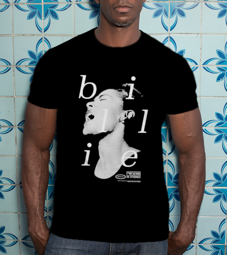 Billie Holiday Cafe Society Prestige Analog In Stereo T-Shirt