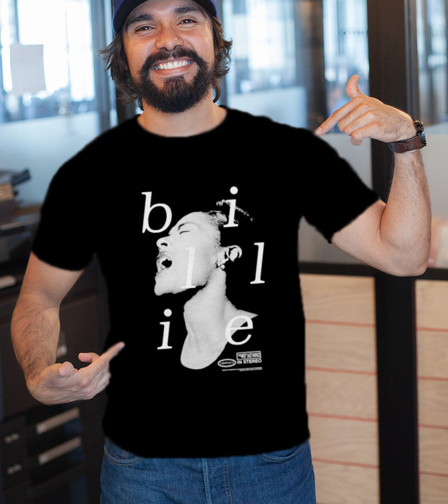Billie Holiday Cafe Society Prestige Analog In Stereo T-Shirt