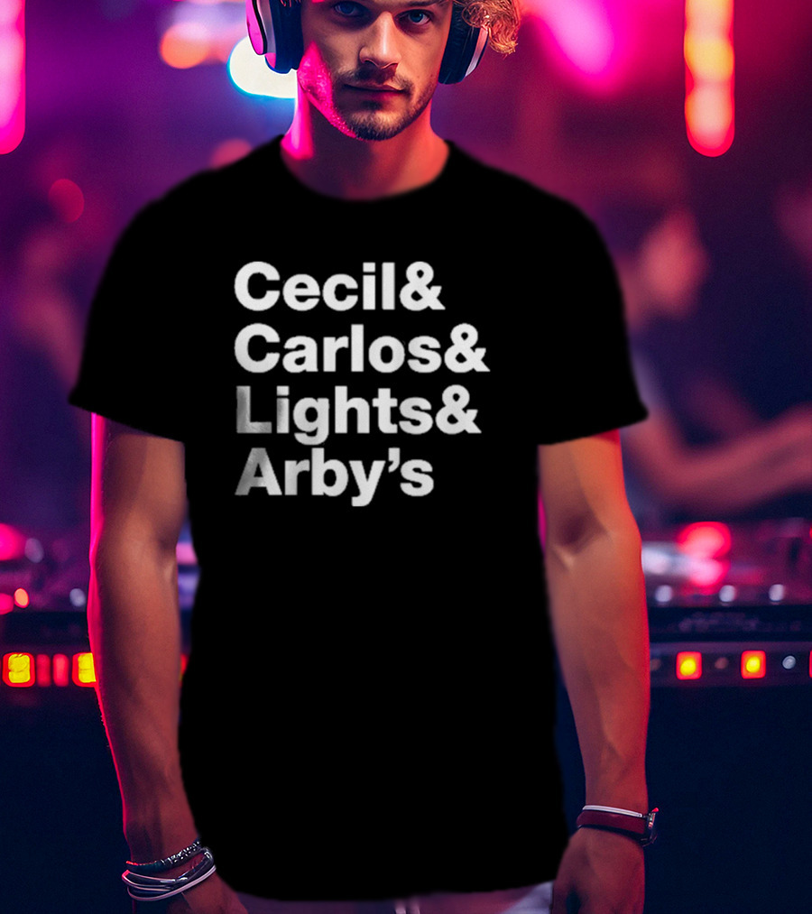 Cecil And Carlos And Lights And Arby’s Night Vale References T-Shirt