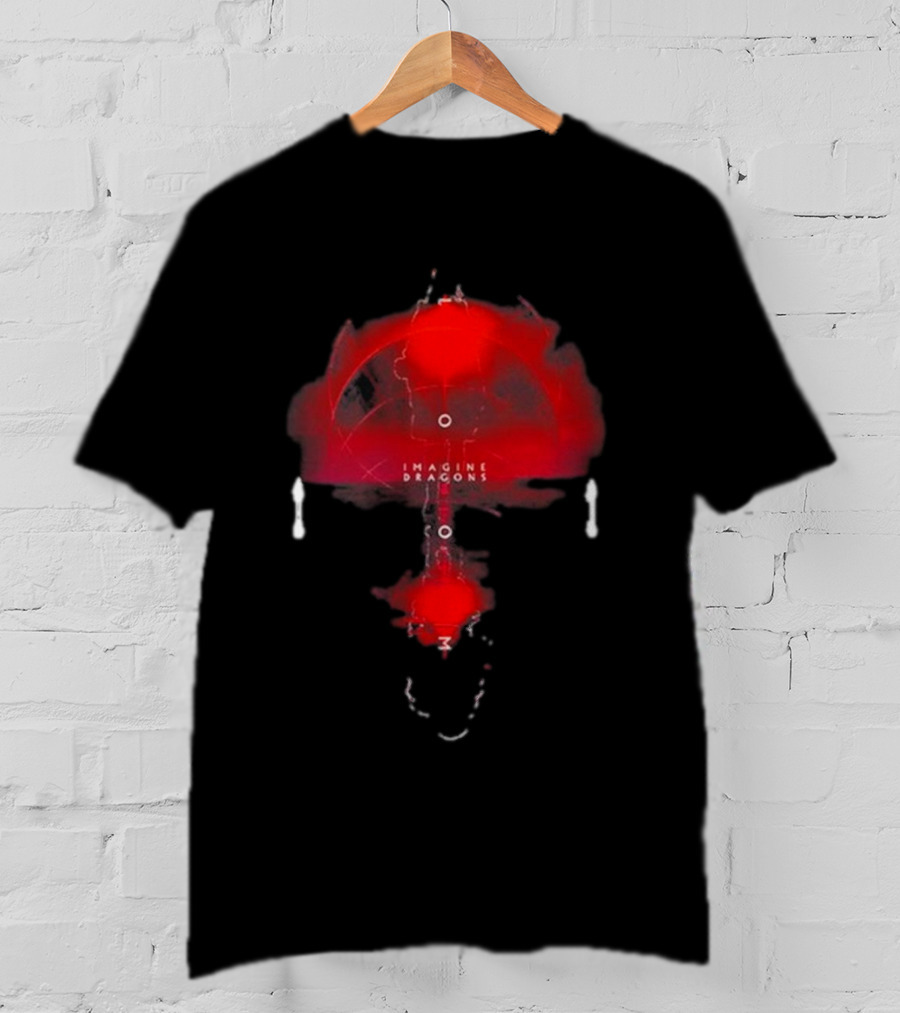 Imagine Dragons Red Abstract Circles T-Shirt