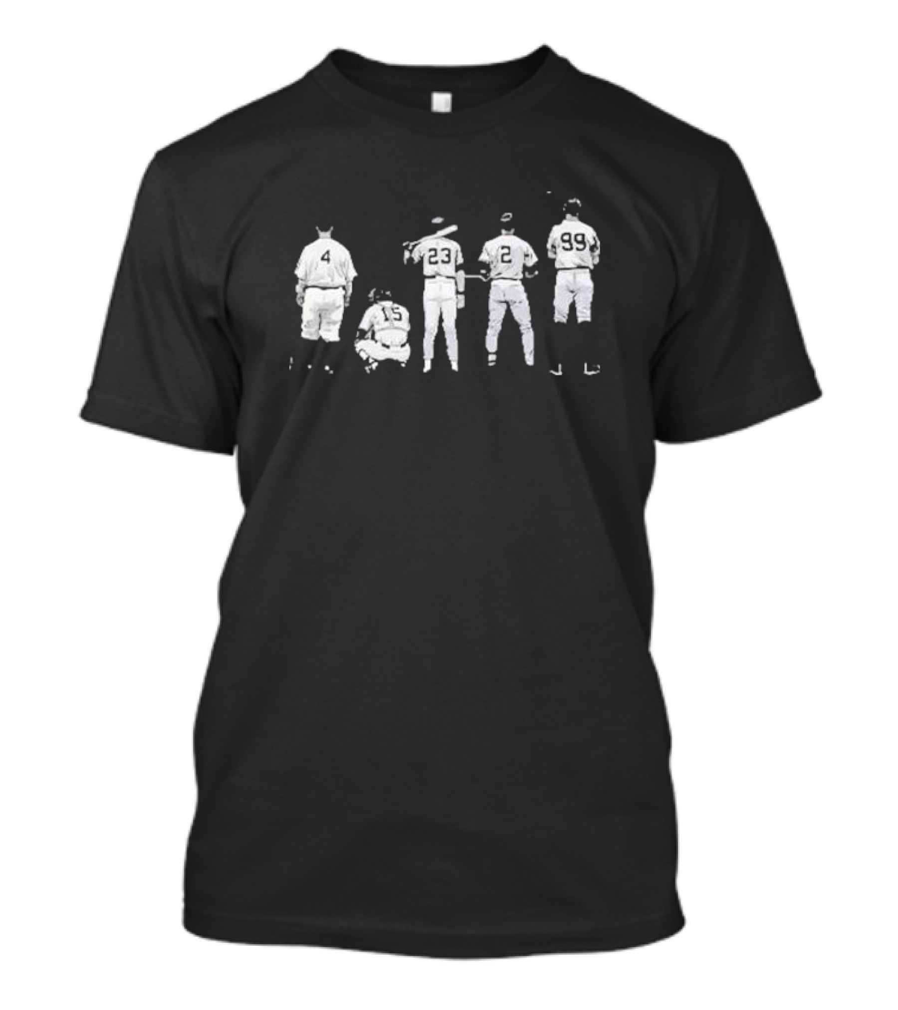 The Captains New York Yankees Legends 4 15 23 2 99 T-Shirt
