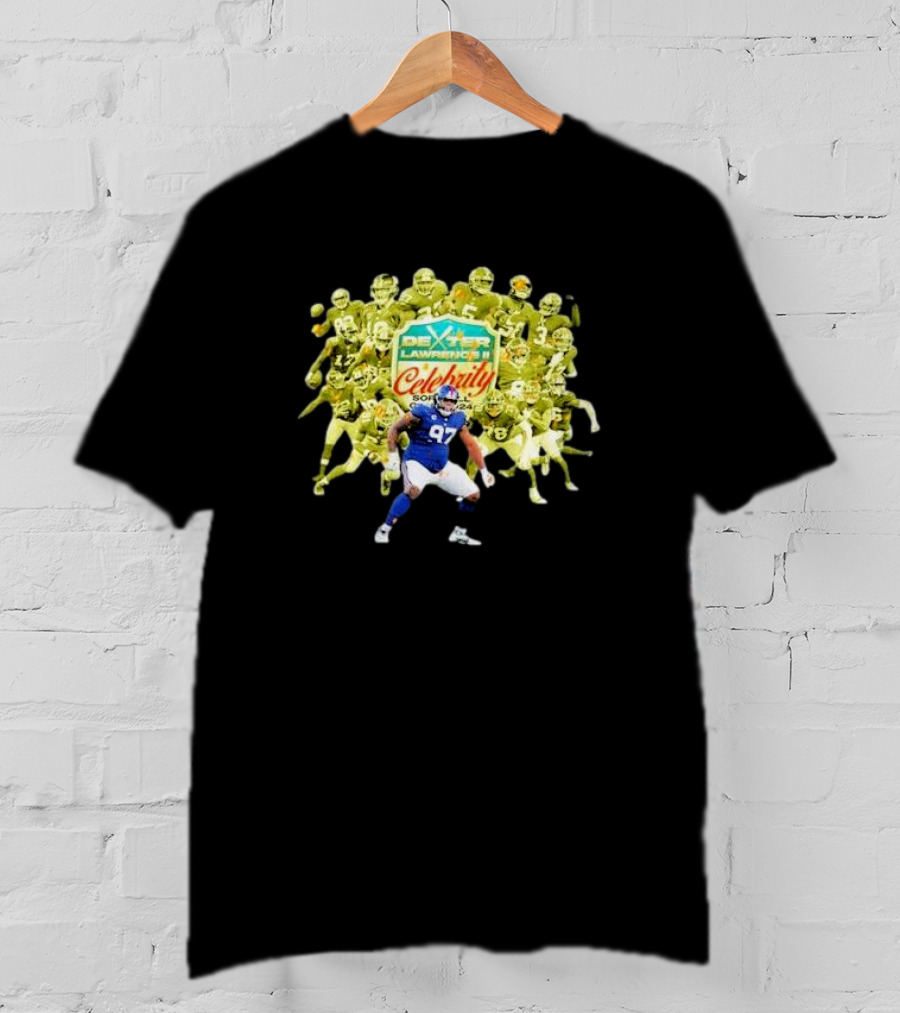 Dexter Lawrence Ii Celebrity Soccer 97 T-Shirt