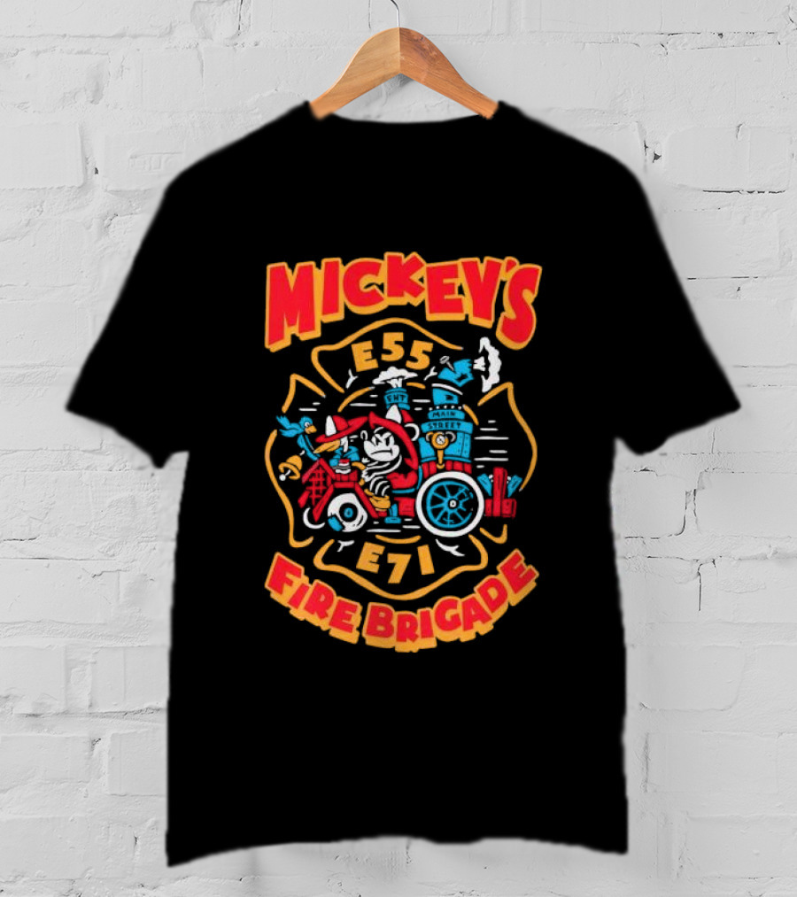 Mickey's Fire Brigade E55 E71 2025 T-Shirt