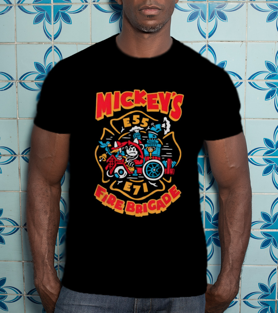 Mickey's Fire Brigade E55 E71 2025 T-Shirt