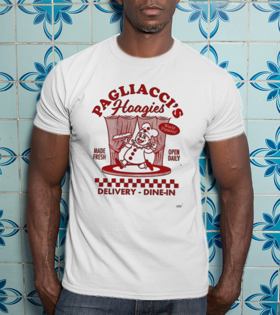 Almost Friday Pagliacci's Hoagies World Famous Made Fresh Delivery Dine-In T-Shirt