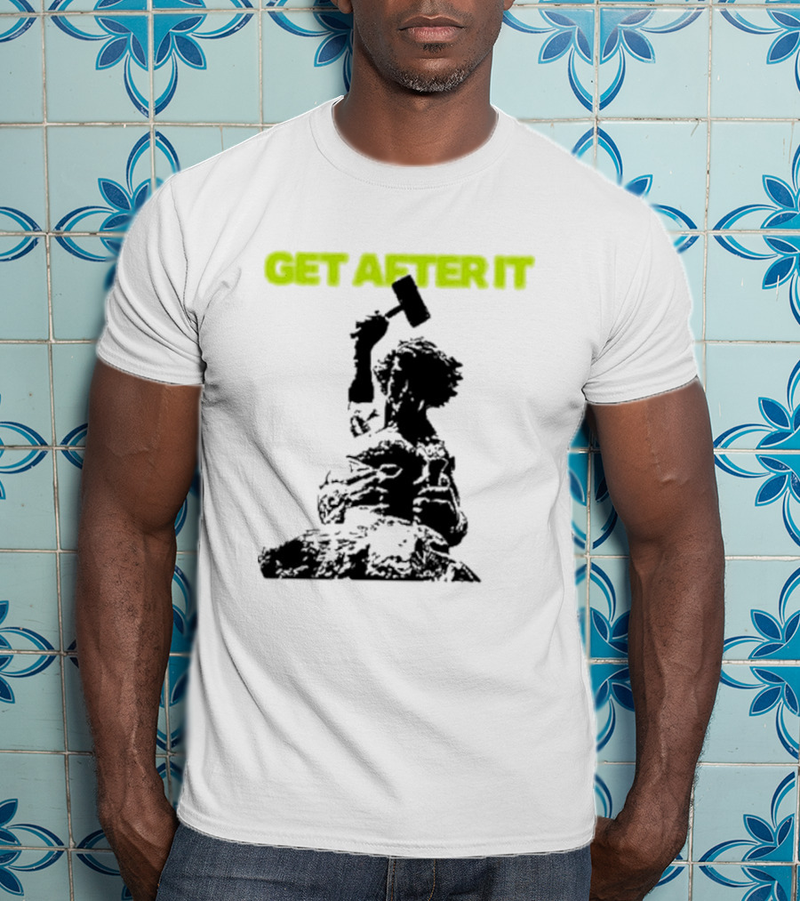 Get After It Rock Climbing Motivational Instrumentals T-Shirt