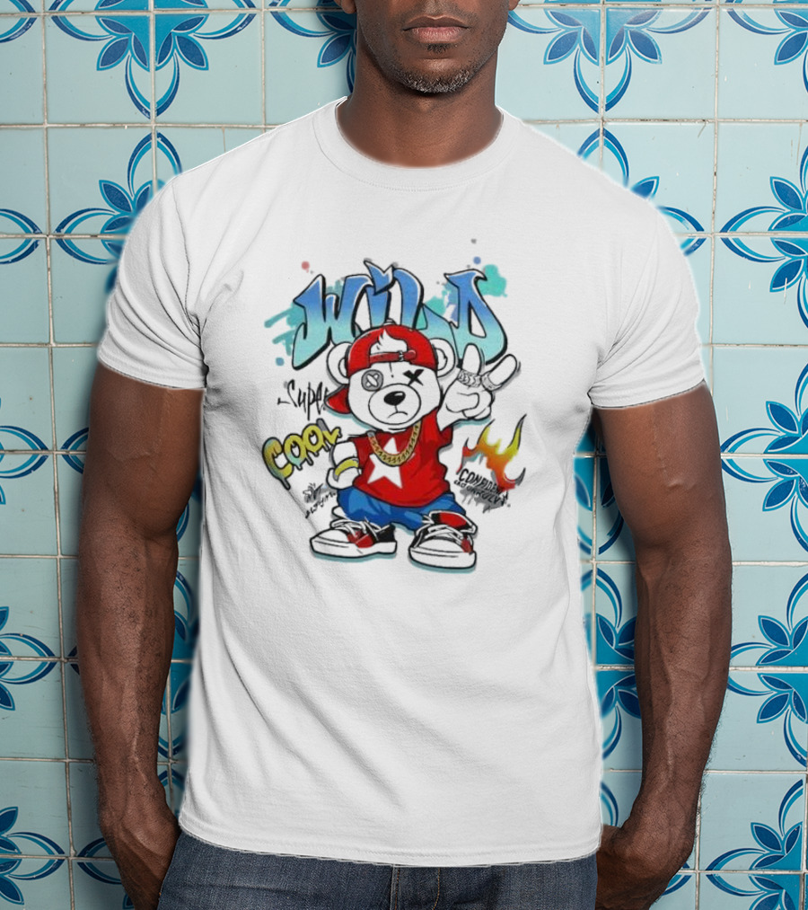 WILD SUPPA COOL Consider Thriving Bear T-Shirt