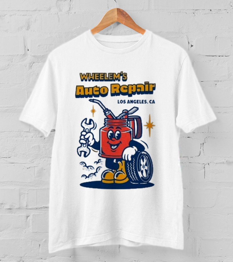 Wheelem's Auto Repair Los Angeles CA T-Shirt