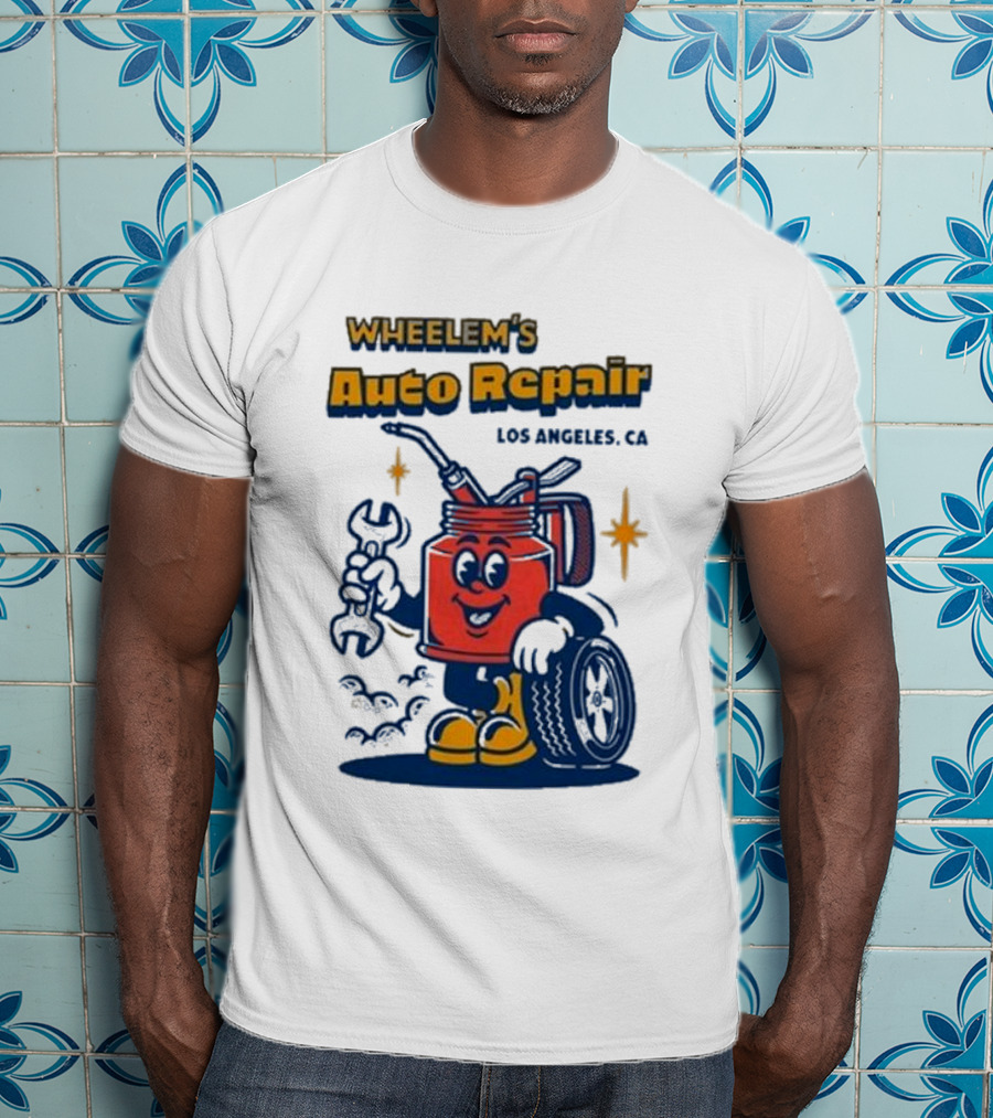 Wheelem's Auto Repair Los Angeles CA T-Shirt