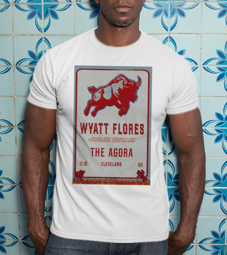 Wyatt Flores And Noeline Hofmann Live At The Agora Cleveland OH November 16 T-Shirt