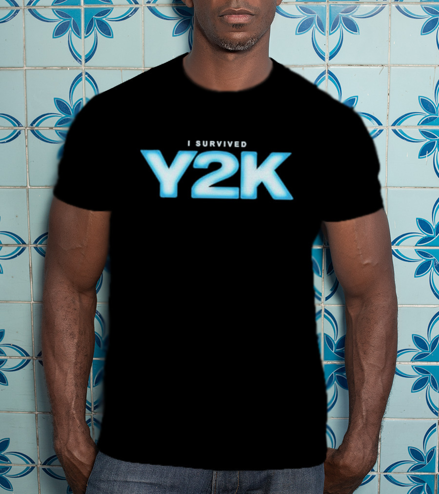 A24 I Survived Y2K 2000s Nostalgia T-Shirt