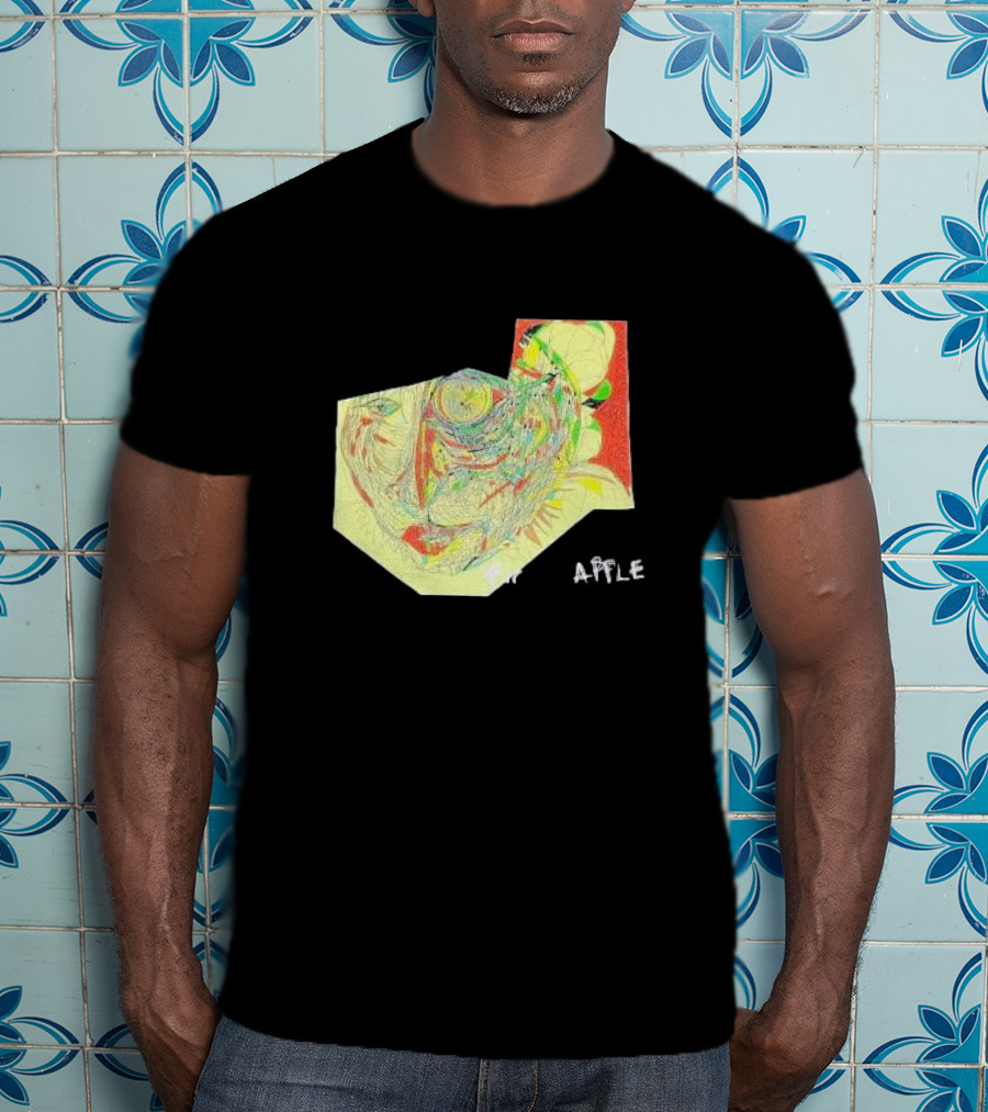 Fiona Apple The Idler Wheel Abstract Artistic Geometric Drawing Multicolored Sketch T-Shirt