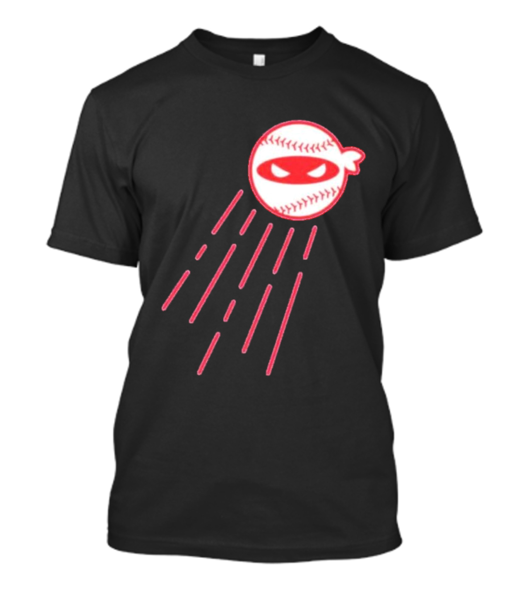 Los Angeles Dodgers Ninja Baseball Pitcher Retro T-Shirt
