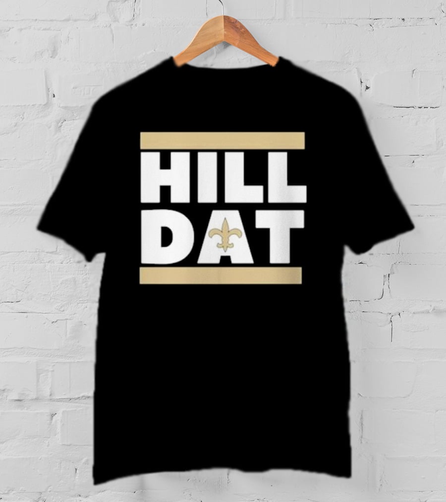New Orleans Saints Hill Dat Mafia Swag Fleur-de-Lis T-Shirt