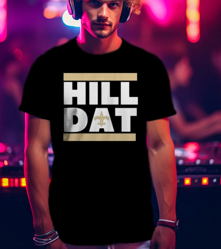 New Orleans Saints Hill Dat Mafia Swag Fleur-de-Lis T-Shirt