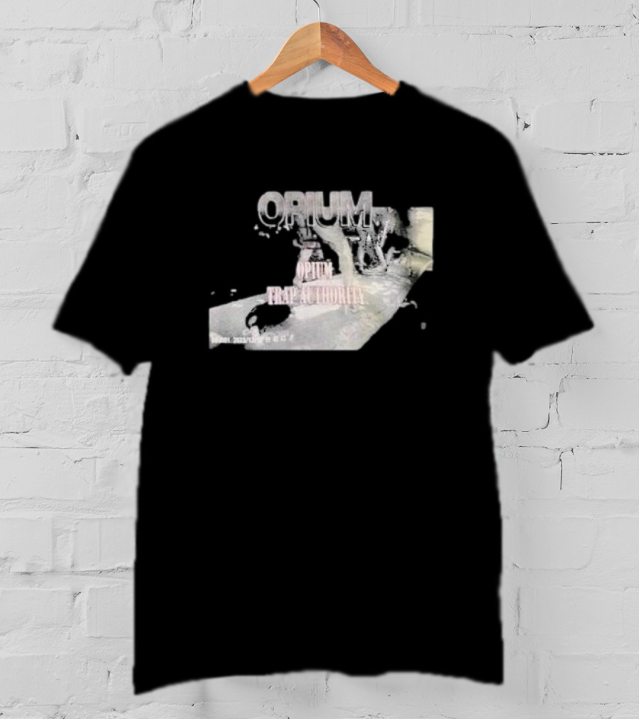 Opium Trap Authority Vintage Grunge T-Shirt