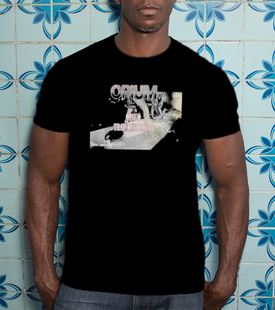 Opium Trap Authority Vintage Grunge T-Shirt