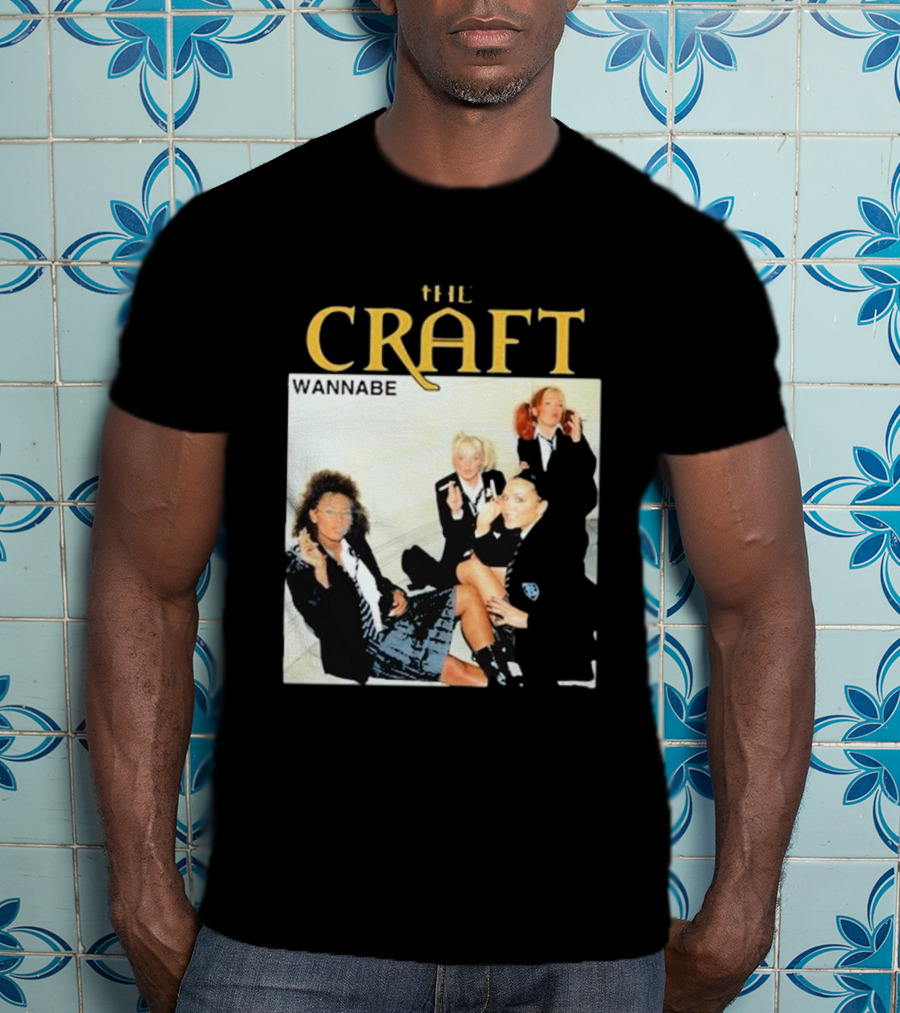 THE CRAFT WANNABE Spice Girls Parody School Girls Smoking Scene T-Shirt