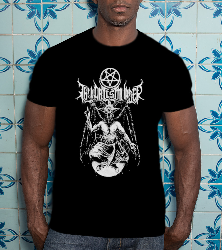 Thy Art Is Murder Baphomet Warfare Pentagram T-Shirt
