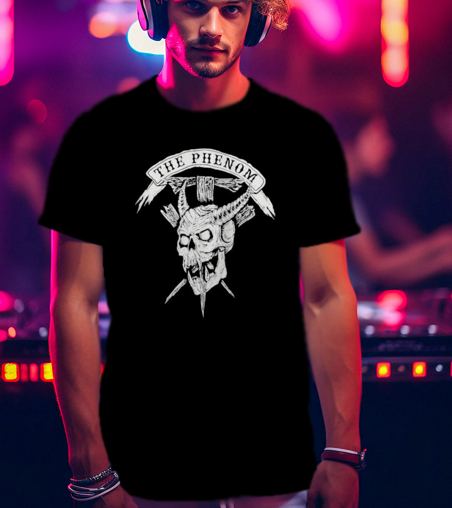WWE The Phenom Undertaker Fanatics Skull T-Shirt