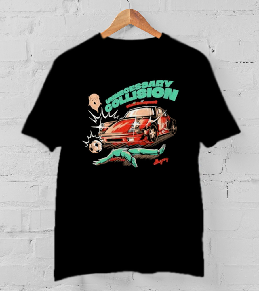 Yu Yu Hakusho Unnecessary Collision Bold Impact Allegory T-Shirt