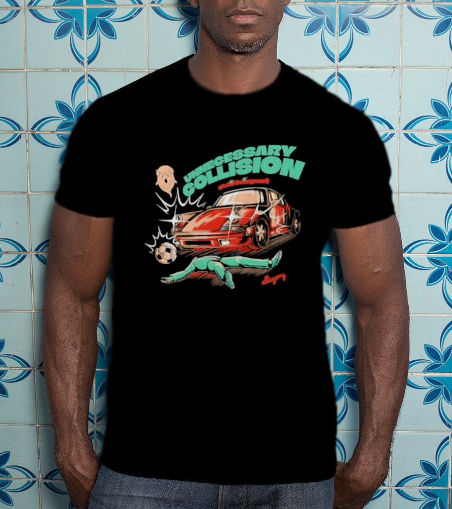 Yu Yu Hakusho Unnecessary Collision Bold Impact Allegory T-Shirt