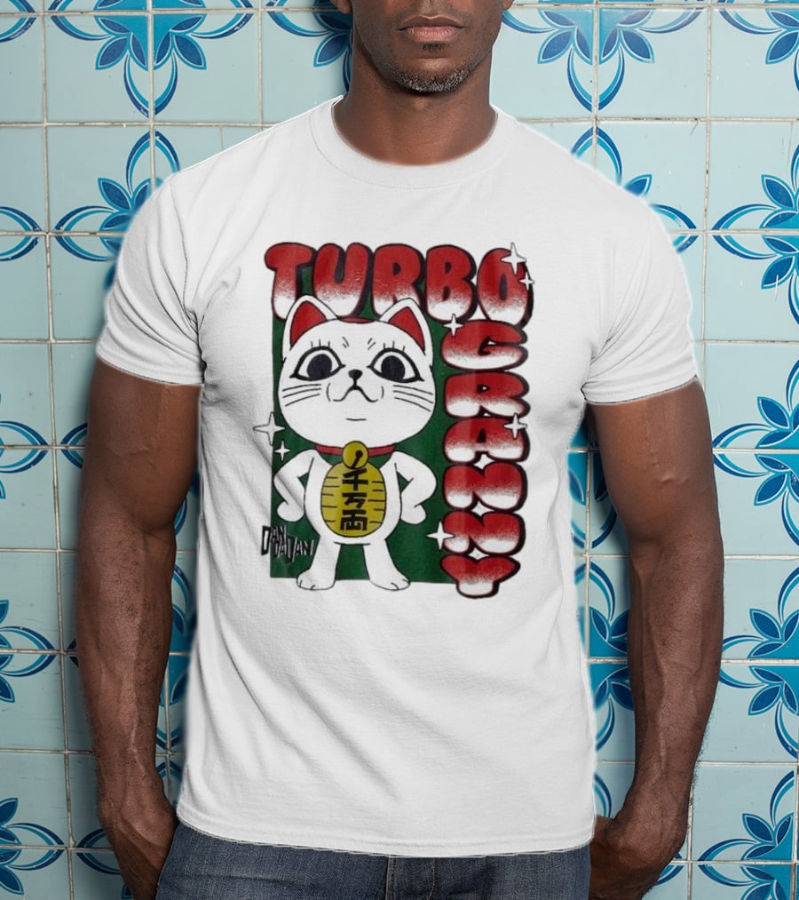 Dandadan Turbo Granny Lucky Cat T-Shirt