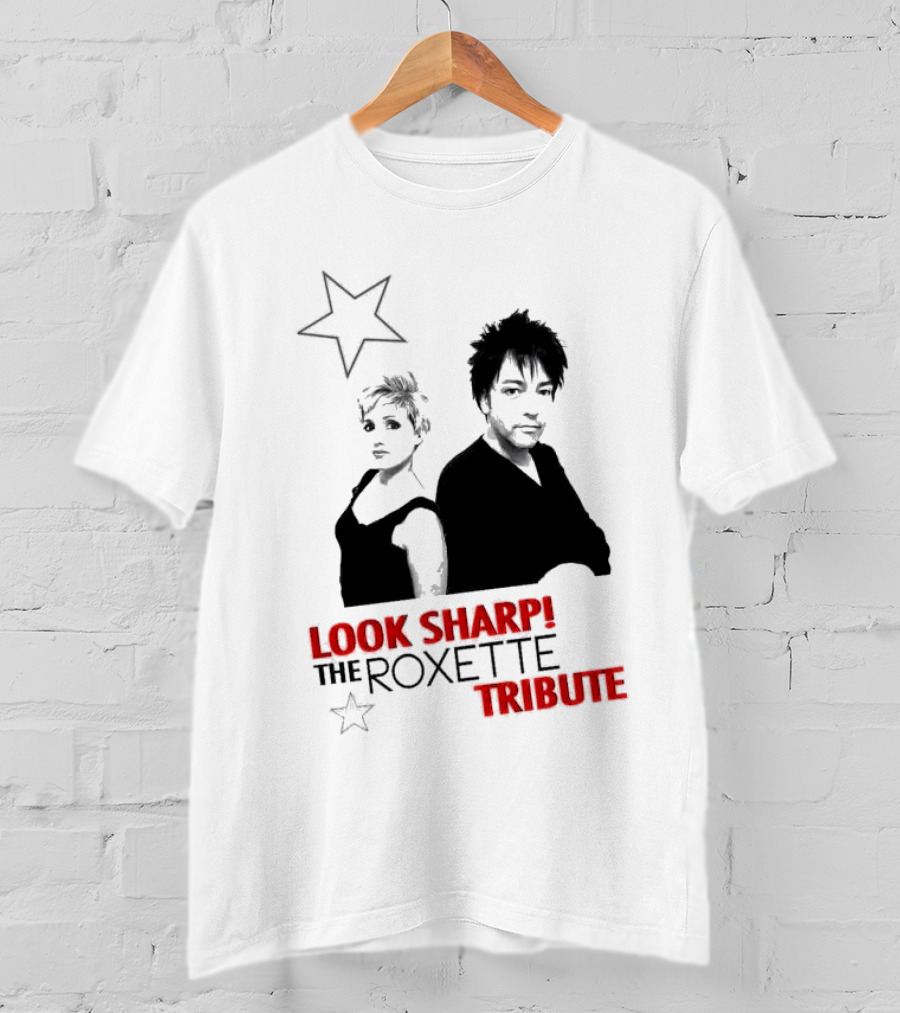 Look Sharp The Roxette Tribute Star Duo T-Shirt