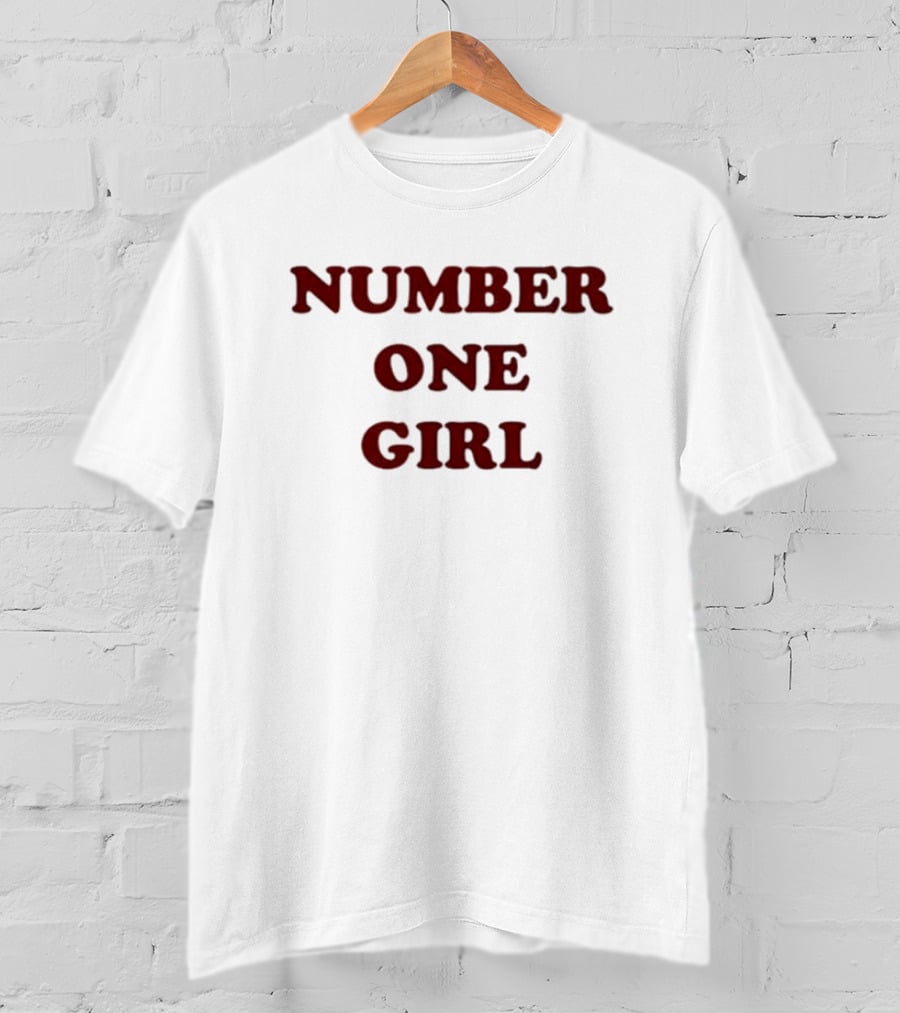 Number One Girl Retro T-Shirt