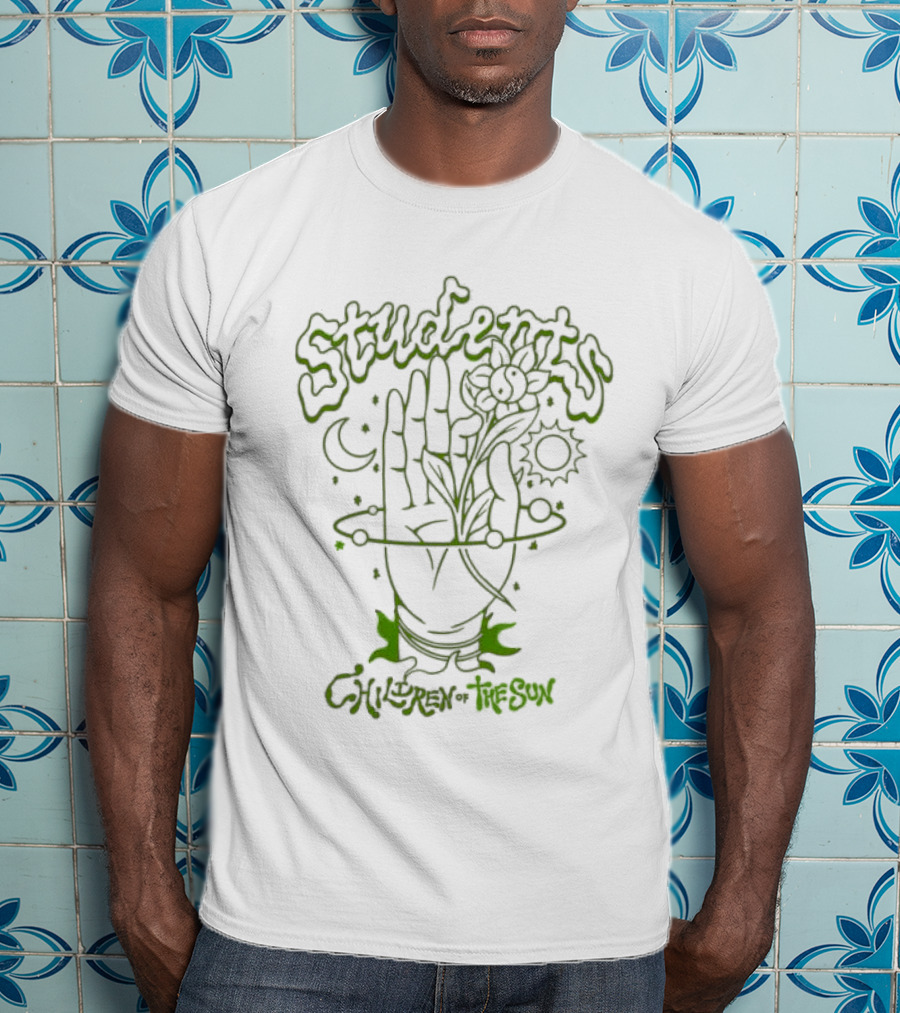 Students Children Of The Sun Hand Flower Moon Sun T-Shirt