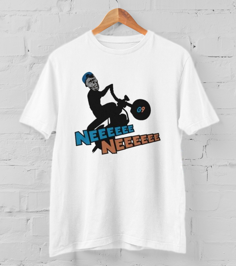 Wheelie G9 NEEEEE NEEEEE Rider T-Shirt