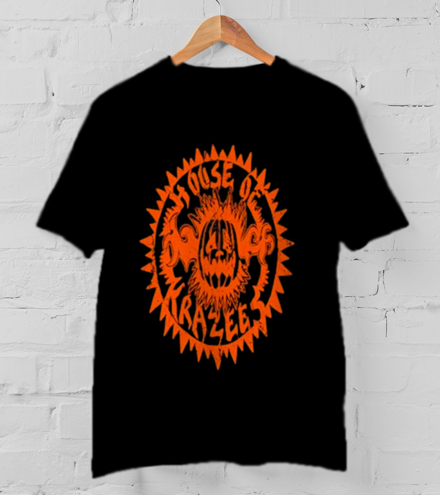 House Of Krazee Sunburst Jack O'Lantern T-Shirt