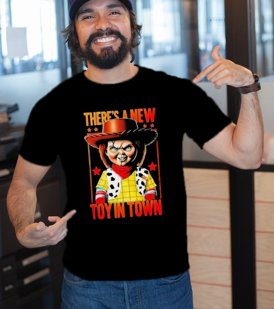 There's A New Toy In Town Chucky Playtime Turns Terrifying T-Shirt