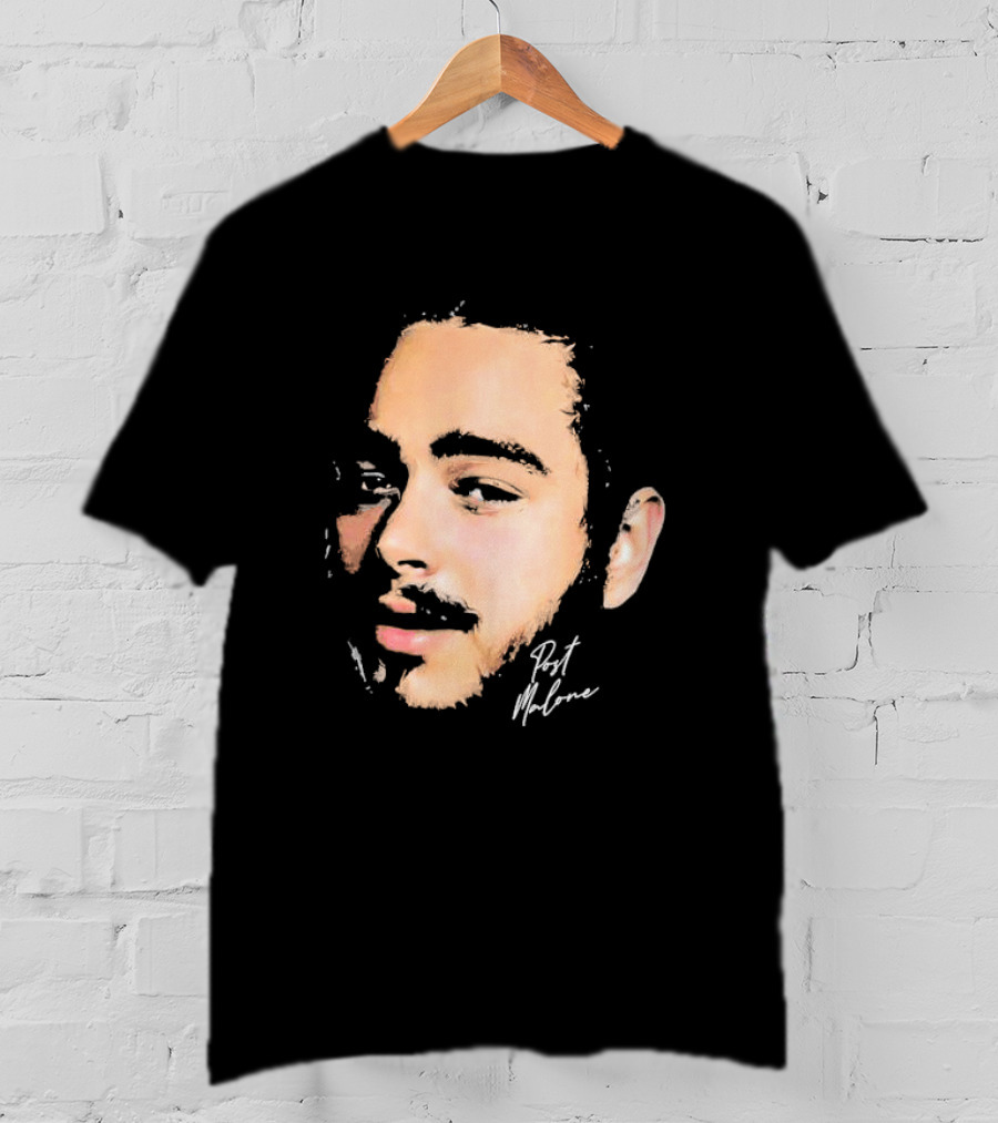 Post Malone Portrait I Like You T-Shirt