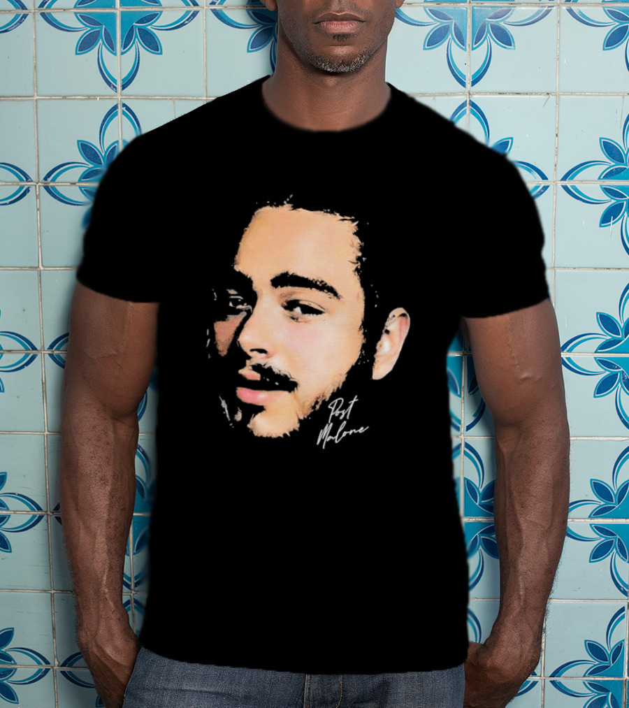 Post Malone Portrait I Like You T-Shirt