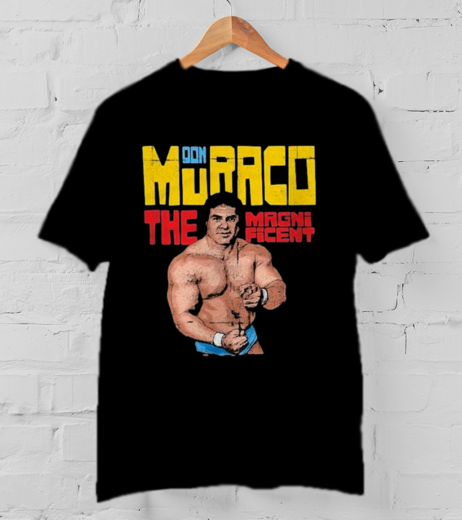 Don Muraco The Magnificent Wrestler Retro T-Shirt