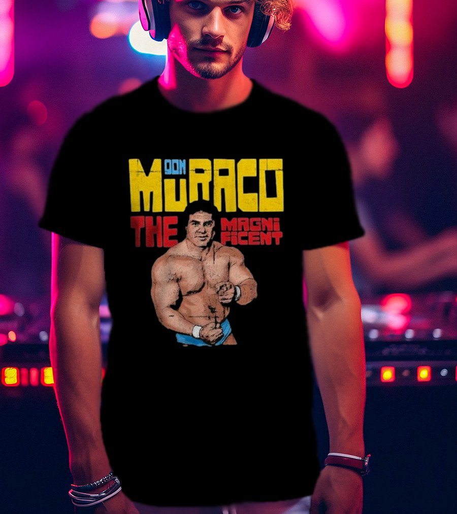 Don Muraco The Magnificent Wrestler Retro T-Shirt