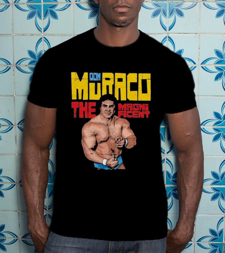 Don Muraco The Magnificent Wrestler Retro T-Shirt