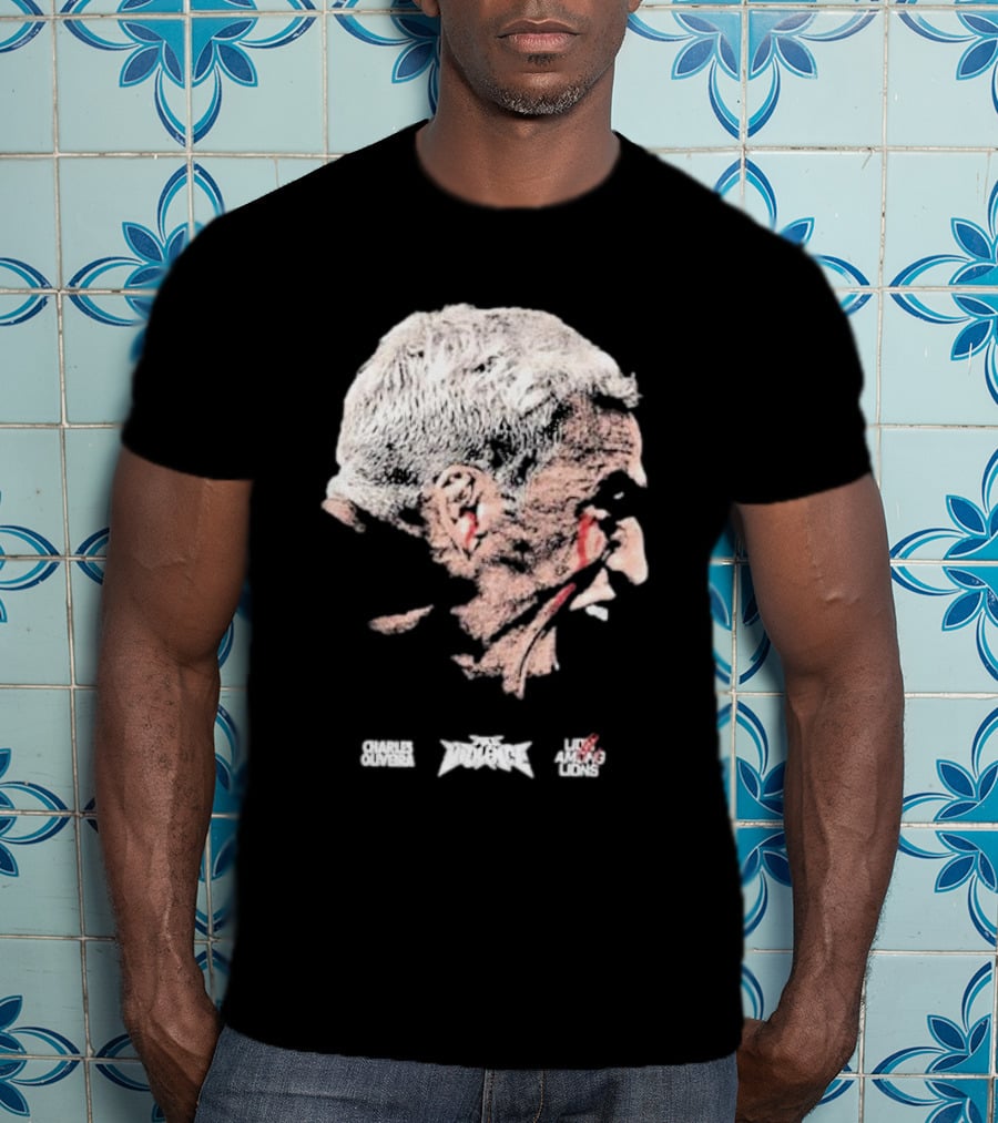 Charles Oliveira Full Violence Among Lions T-Shirt