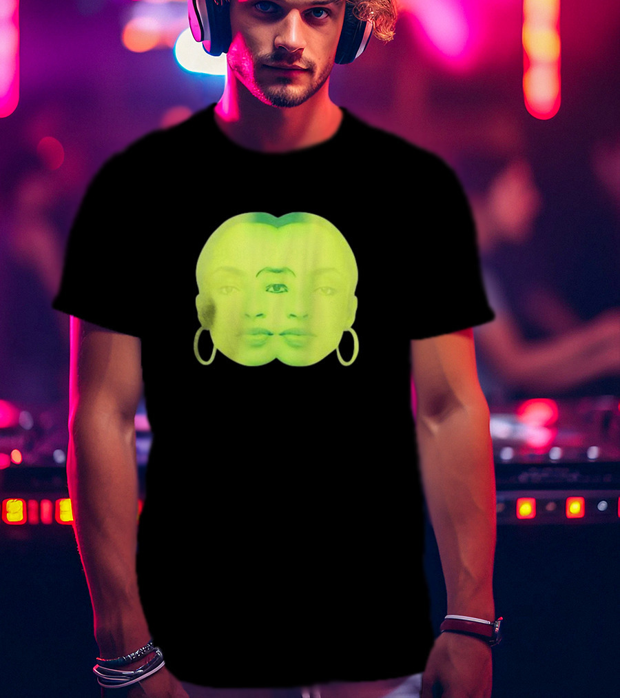 Sade André 3000 Green Dual Faces T-Shirt