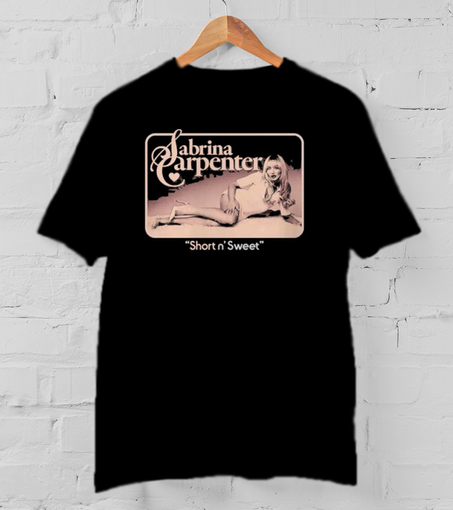 Sabrina Carpenter Short N’ Sweet Tour T-Shirt