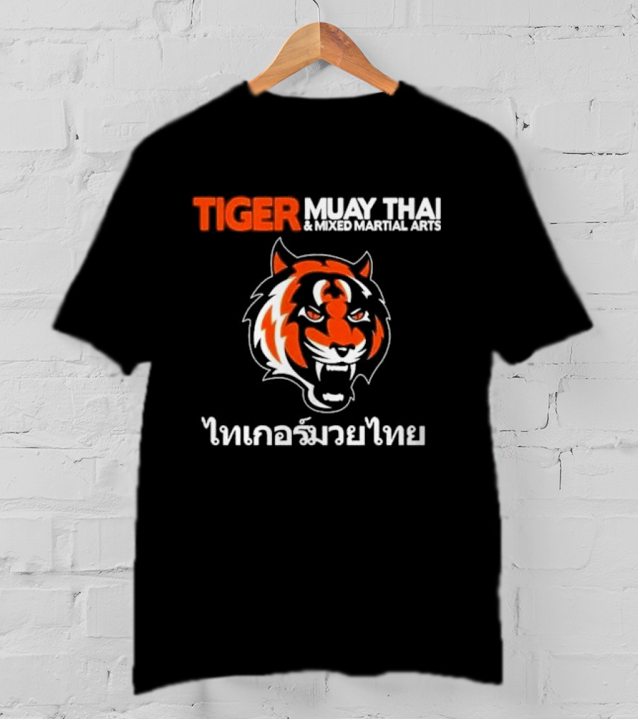Tiger Muay Thai Mixed Martial Arts Thai Boxing T-Shirt