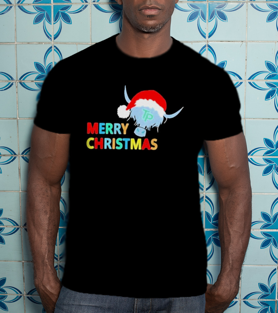 Merry Christmas TP Tom Pemberton Farm Life Christmas T-Shirt
