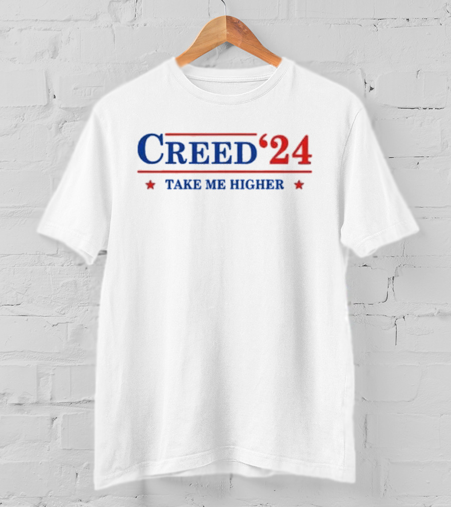 Creed ’24 Take Me Higher Patriotic Campaign T-Shirt